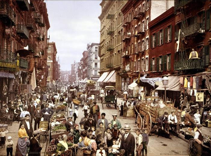 Mulberry Street, Little Italy, New York City, Early 1900s